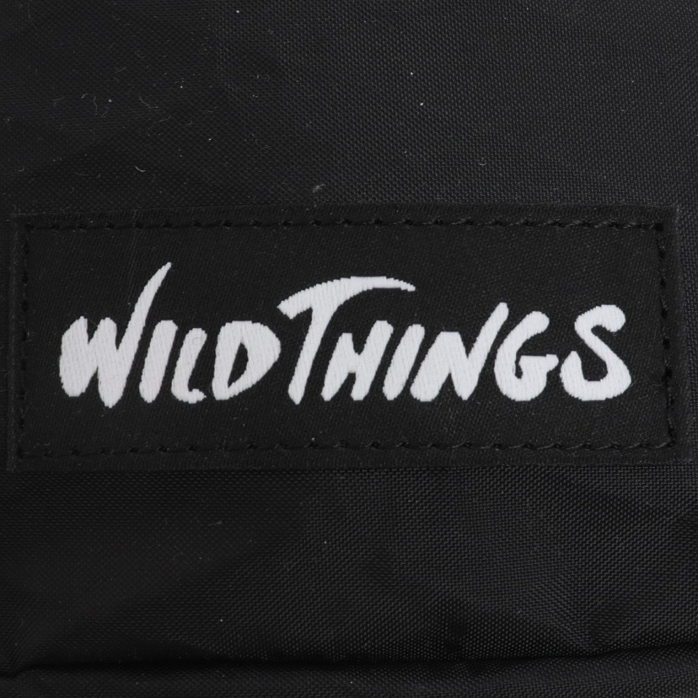 ワイルドシングス（WILD THINGS）（メンズ、レディース）ウエストバッグ ボディバッグ WT-380-0075-01 ブラック