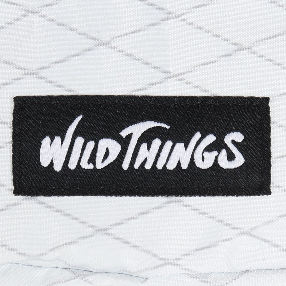 ワイルドシングス（WILD THINGS）（メンズ、レディース）ウエストバッグ ウエストポーチ WT-380-0075-10 ホワイト 防水 軽量 斜め掛け