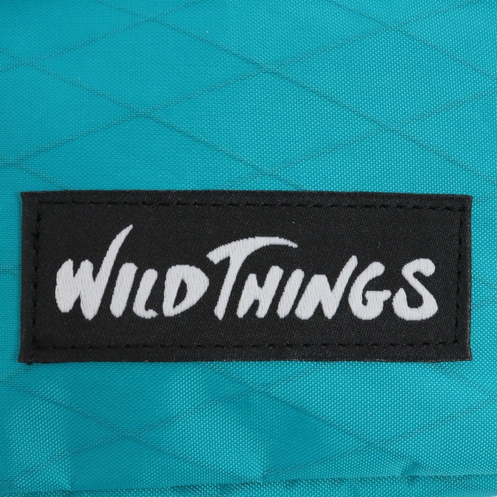ワイルドシングス（WILD THINGS）（メンズ、レディース） ウエストバッグ ウエストポーチ WT-380-0075 98 ブルー×パープル 防水 軽量 斜め掛け