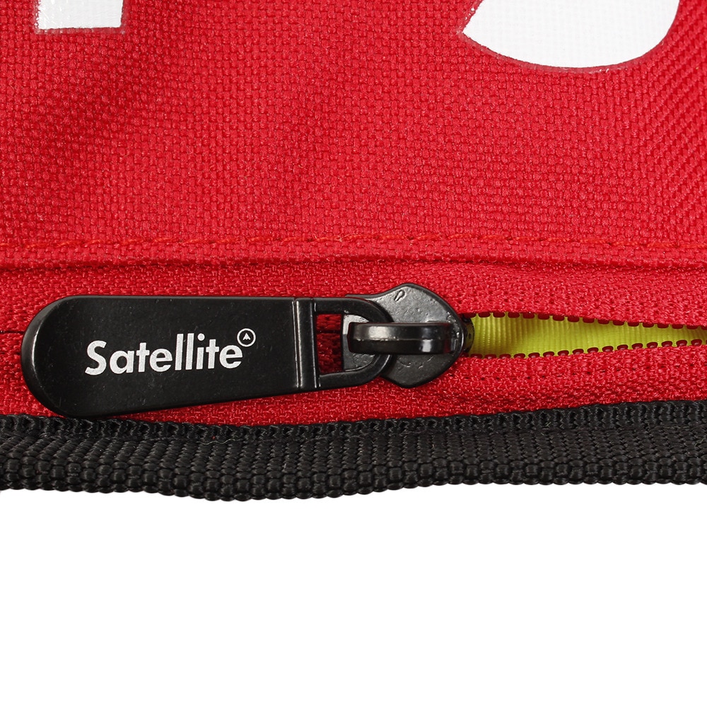 Satellite（メンズ、レディース）ウエストバッグ ウエストポーチ PUSH ST3546 レッド 