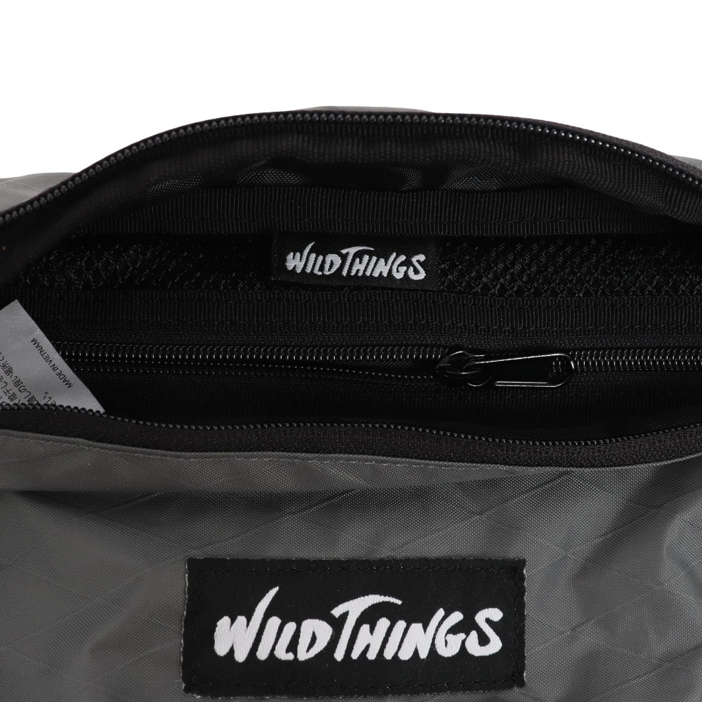 ワイルドシングス（WILD THINGS）（メンズ、レディース）ウエストバッグ ボディバッグ WT-380-0075 11 グレー