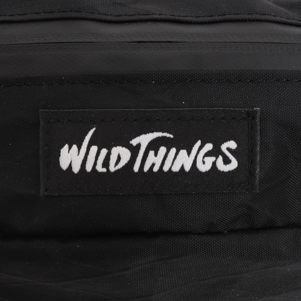 ワイルドシングス（WILD THINGS）（メンズ、レディース）ウエストバッグ ウエストポーチ WT-380-1204 01 ブラック