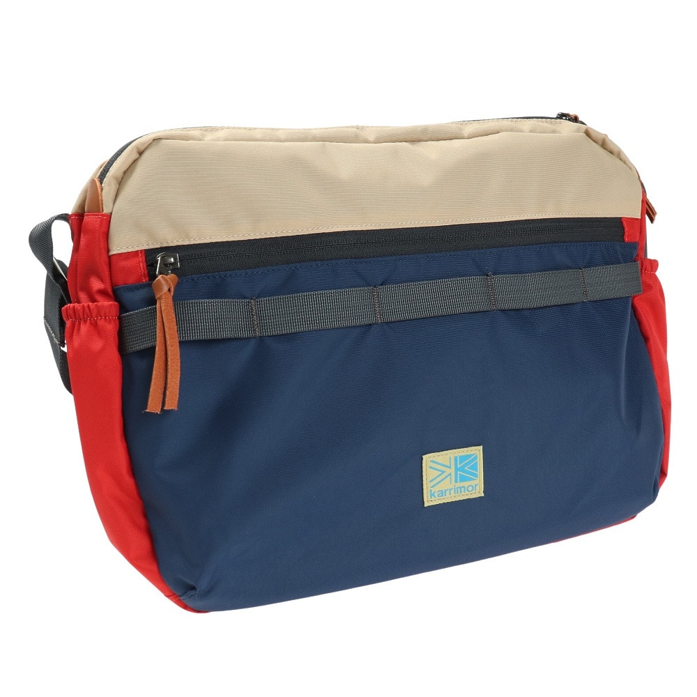 カリマー（karrimor）（メンズ、レディース）ショルダーバッグ VT ショルダー R 501114-9800 ネイビー×ブラウン 15L