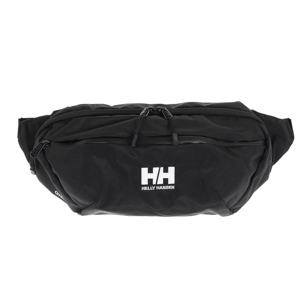 ヘリーハンセン（HELLY HANSEN）（メンズ、レディース）ウエストポーチ ウエストバッグ Grong 6 HY92334 K 6L ブラック