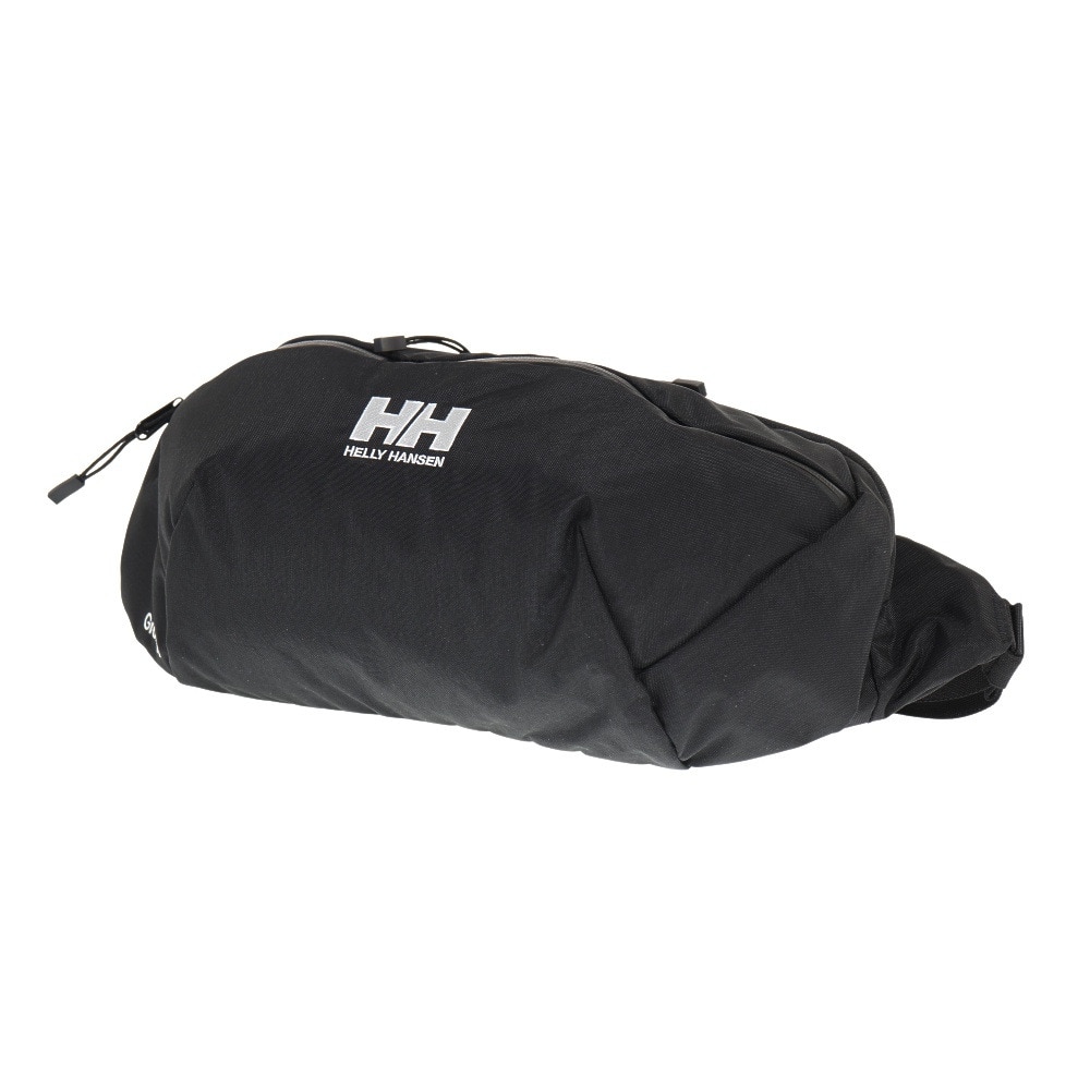 ヘリーハンセン（HELLY HANSEN）（メンズ、レディース）ウエストポーチ ウエストバッグ Grong 6 HY92334 K 6L ブラック