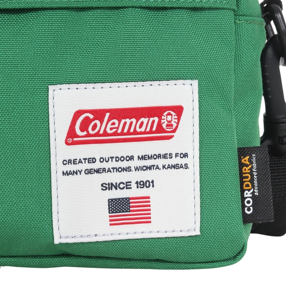 コールマン（Coleman）（メンズ、レディース）ウエストバッグ アメリカンクラシックポーチ グリーン 2205779