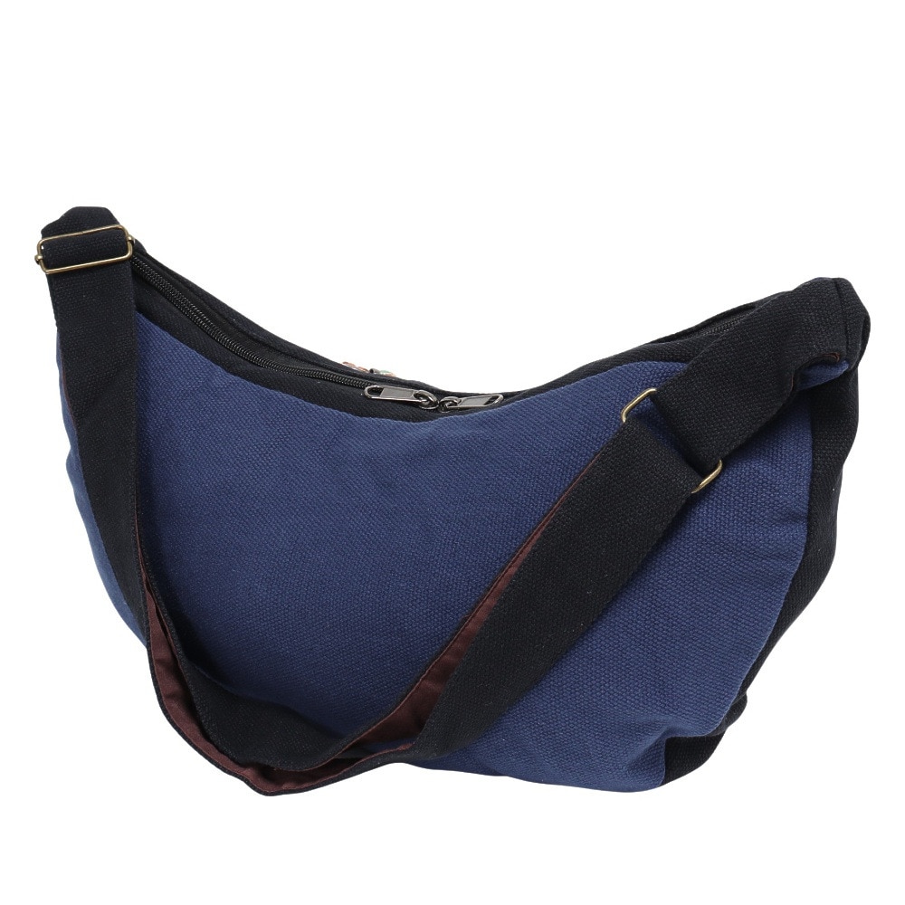 アミナ（amina）（メンズ、レディース）ヒマールクレセントショルダーバッグ NSSP6204 NAVY