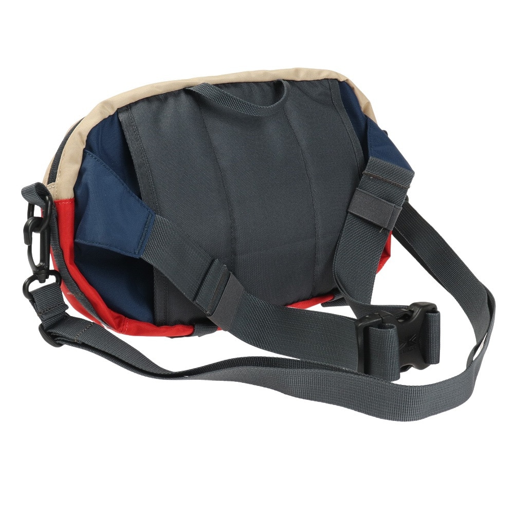 カリマー（karrimor）（メンズ、レディース）ウエストバッグ VT ヒップバッグ R 501115-9800 5.5L ネイビー×ブラウン 貴重品 軽量 お花見