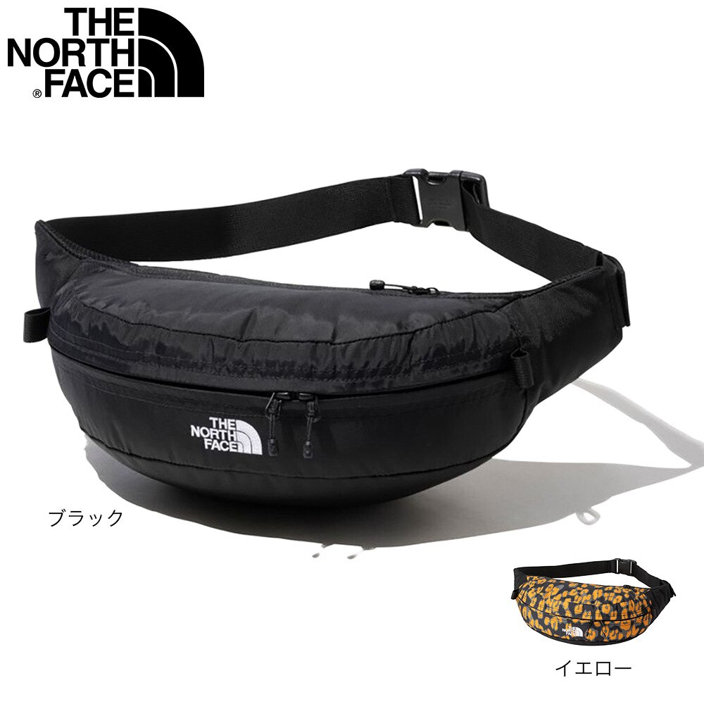 ノースフェイス（THE NORTH FACE）（メンズ、レディース）ウエストバッグ ウエストポーチ スウィープ NM72304 K 4L ブラック