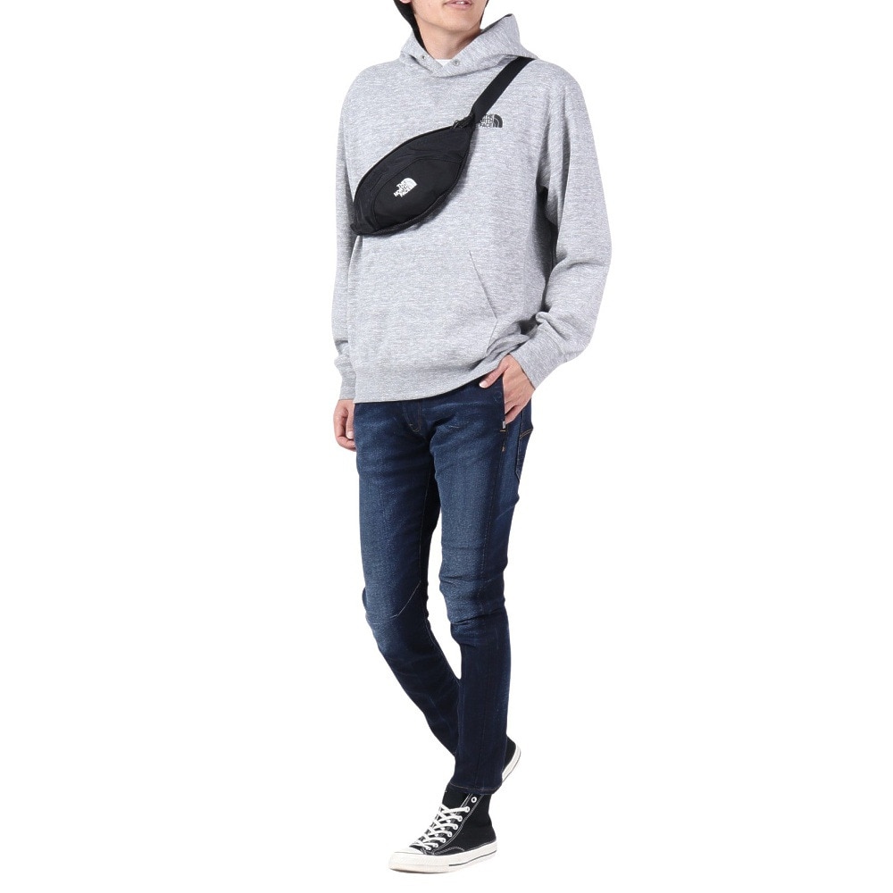 ザ・ノース・フェイス（THE NORTH FACE）（メンズ、レディース）ウエストバッグ アウトドア グラニュール NM72305 K 1L ブラック