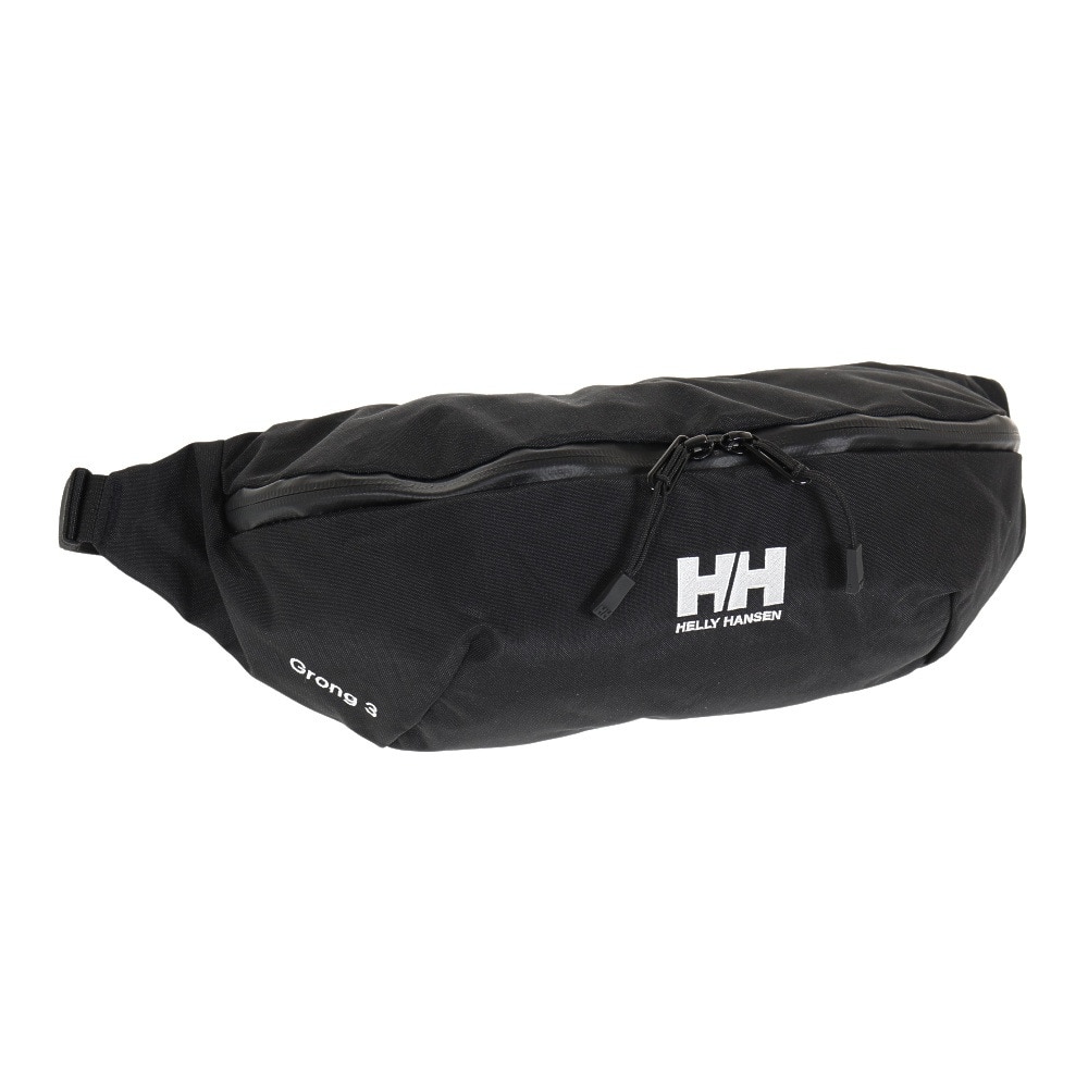 ヘリーハンセン（HELLY HANSEN）（メンズ、レディース）ウエストポーチ ウエストバッグ Grong 3 HY92335 K 3L ブラック