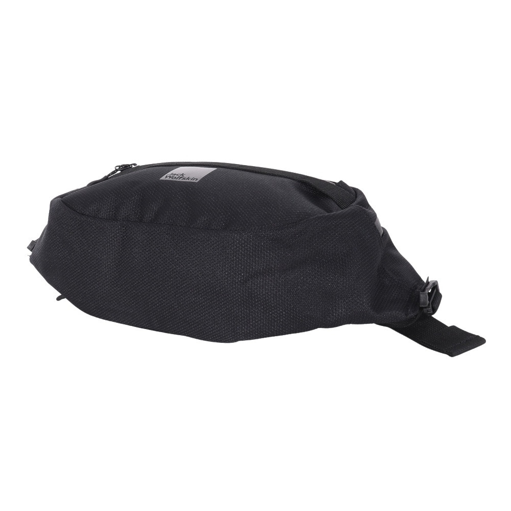 ジャックウルフスキン（JackWolfskin）（メンズ、レディース）ウエストバッグ JP UR CNNCT COMMUTER WB 2011391-6000 ブラック 7L