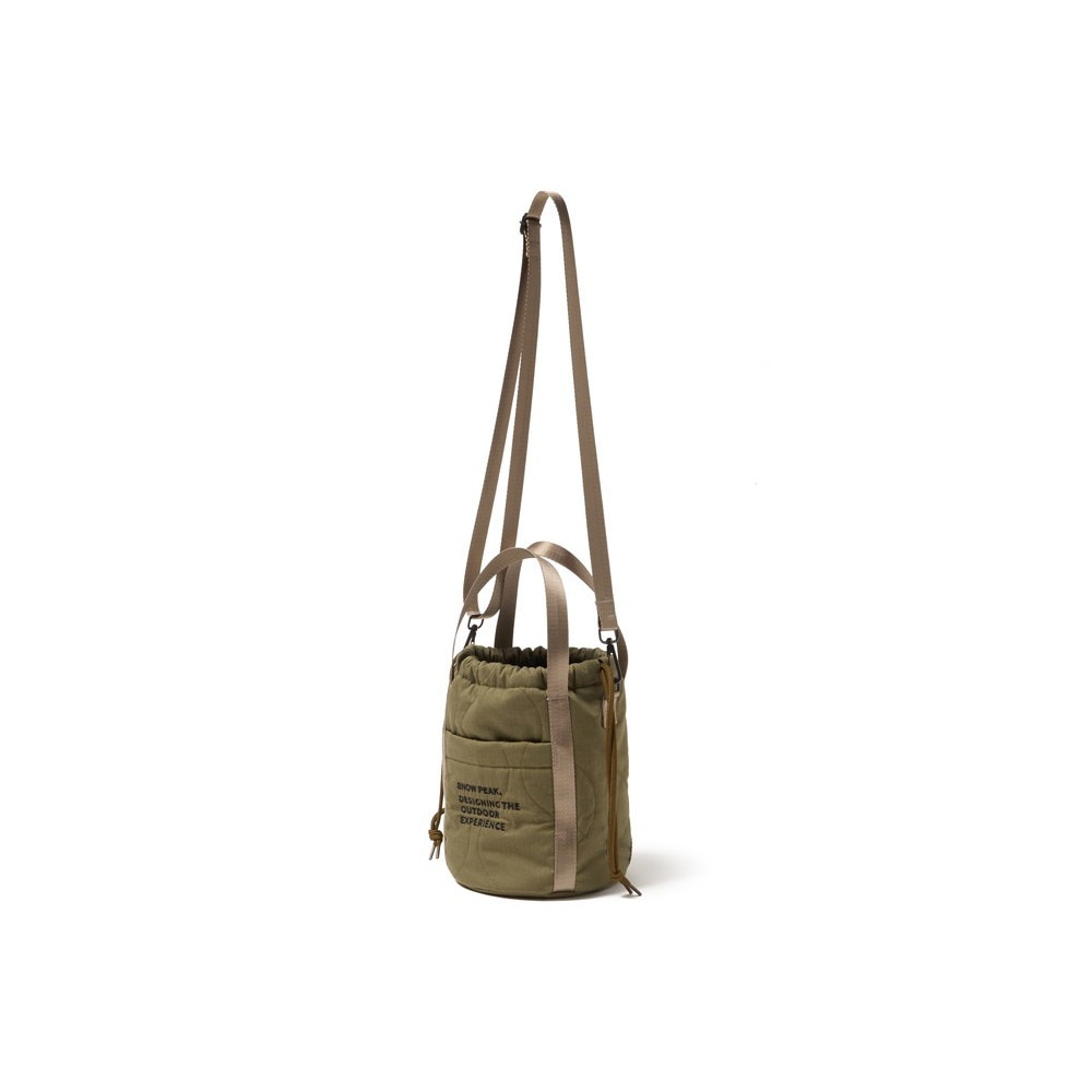 スノーピーク（snow peak）（メンズ、レディース）ポーチ Quilted Ripstop Pouch OL AC-25AU021 066