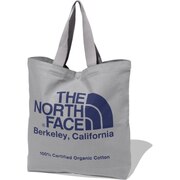 ノースフェイス（THE NORTH FACE）（メンズ、レディース）オーガニックコットン トートバッグ NM82260 MB グレー 手提げバッグ キャンバスバッグ