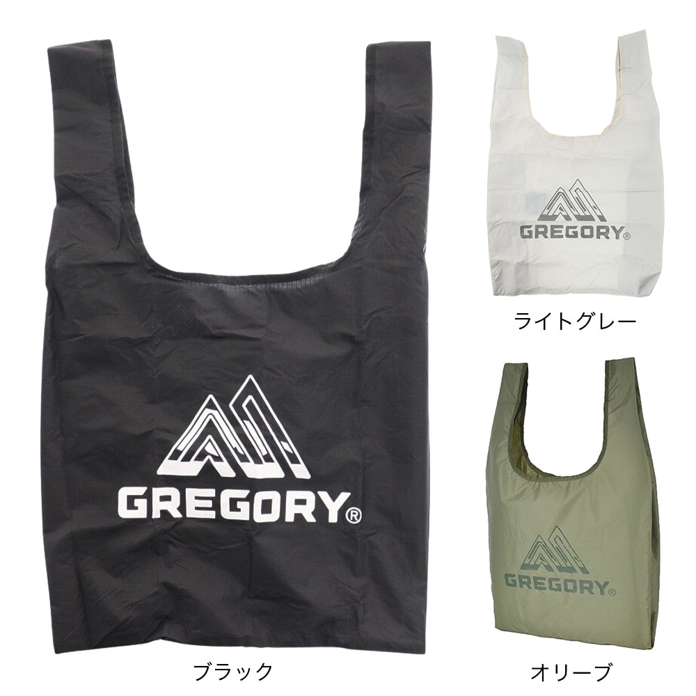 グレゴリー（GREGORY）（メンズ、レディース）トートバッグ ショッピングバッグ イージーショッパー 1407401041 20L ブラック 収納ポーチ付