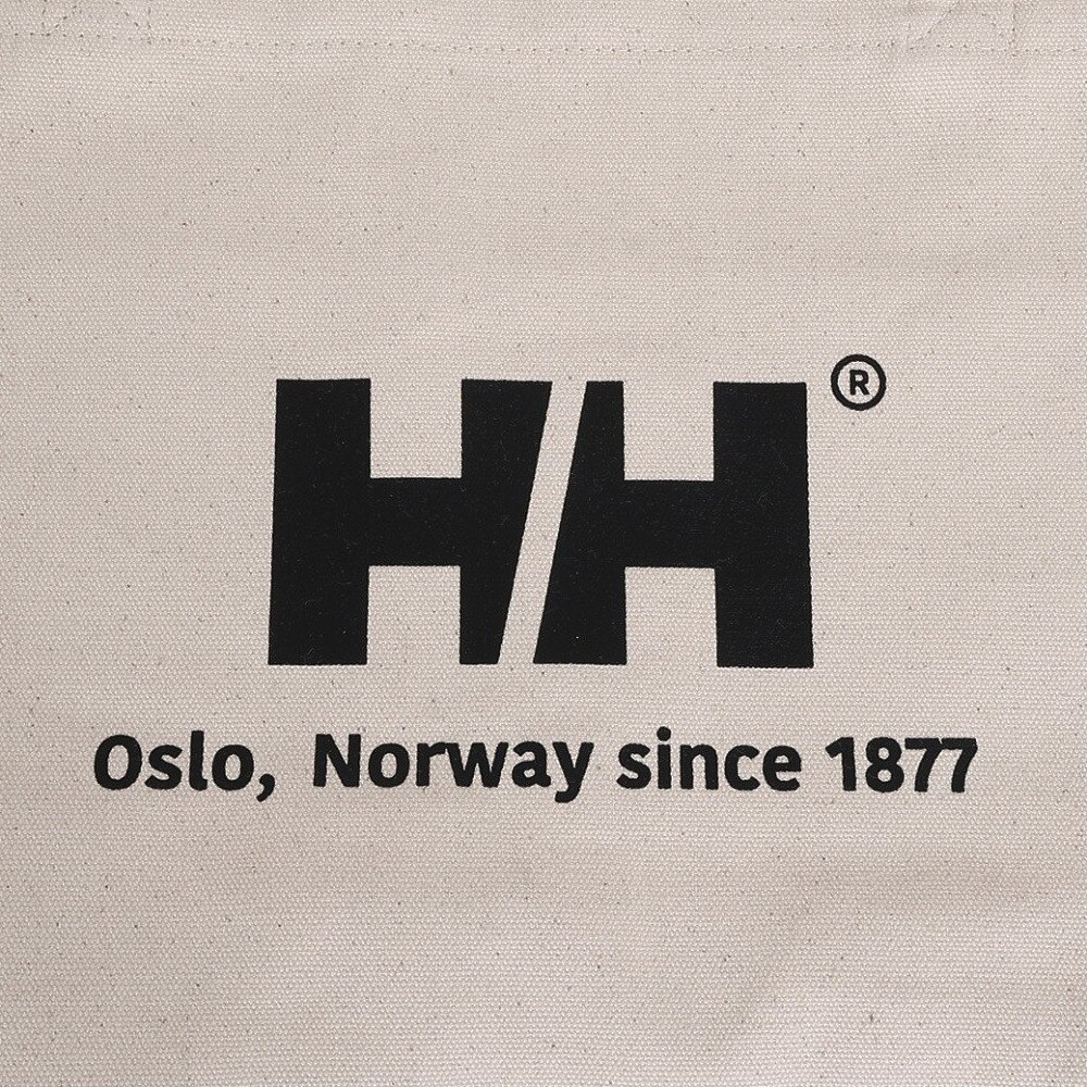 ヘリーハンセン（HELLY HANSEN）（メンズ、レディース）トートバッグ オーガニックコットンロゴトートM HY92321 K ブラック