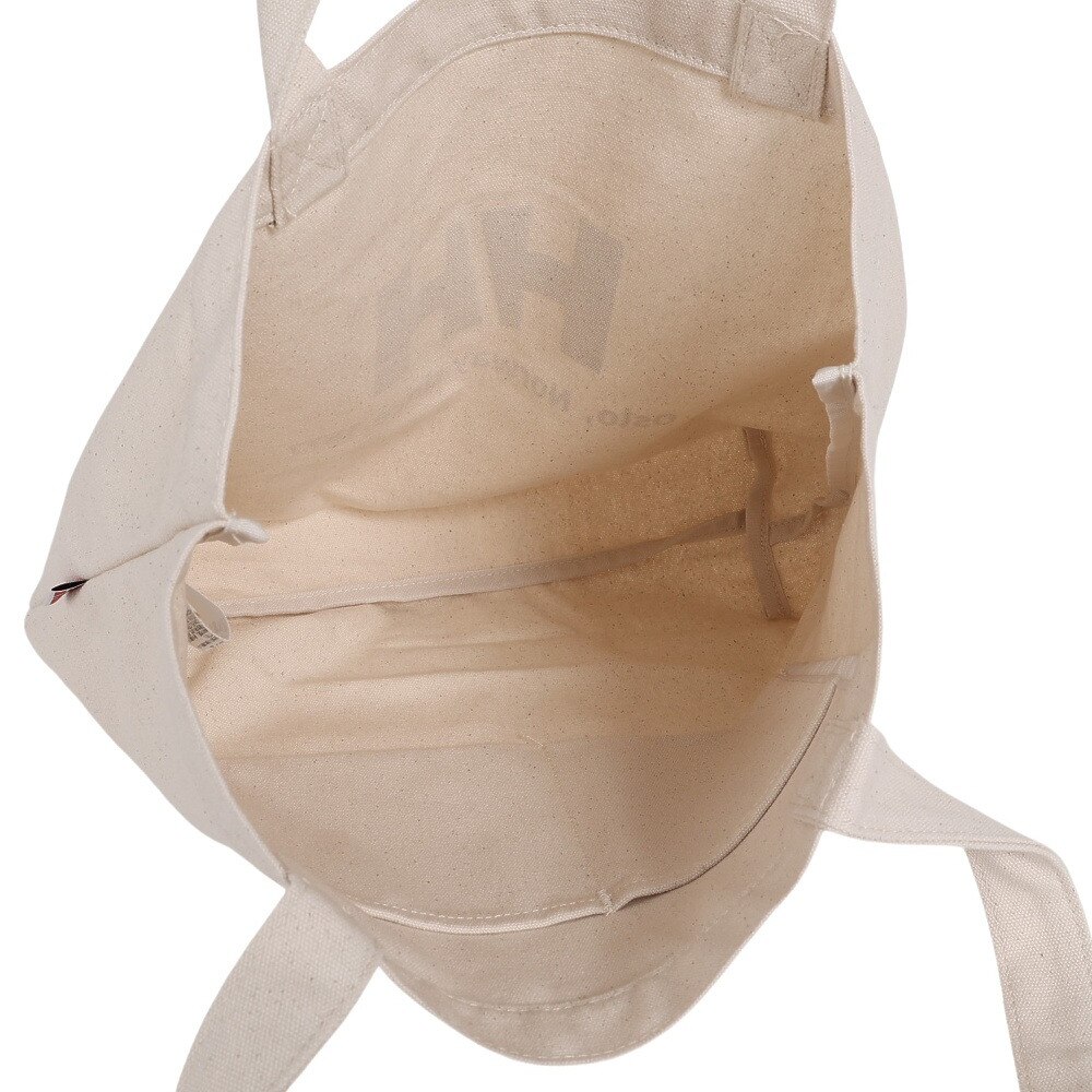 ヘリーハンセン（HELLY HANSEN）（メンズ、レディース）トートバッグ オーガニックコットンロゴトートM HY92321 K ブラック