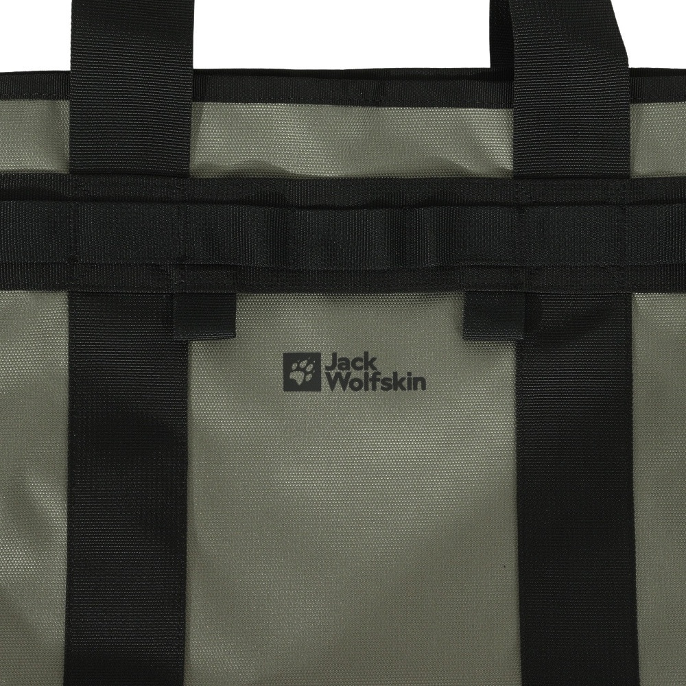 ジャックウルフスキン（JackWolfskin）（メンズ、レディース）トートバッグ JP MF STD BASE TOTE 2011301-4550 オリーブ 27L