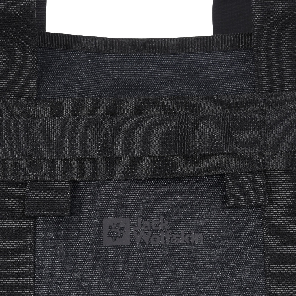 ジャックウルフスキン（JackWolfskin）（メンズ、レディース）トートバッグ JP MF STD BASE TOTE 2011301-6000 ブラック 27L