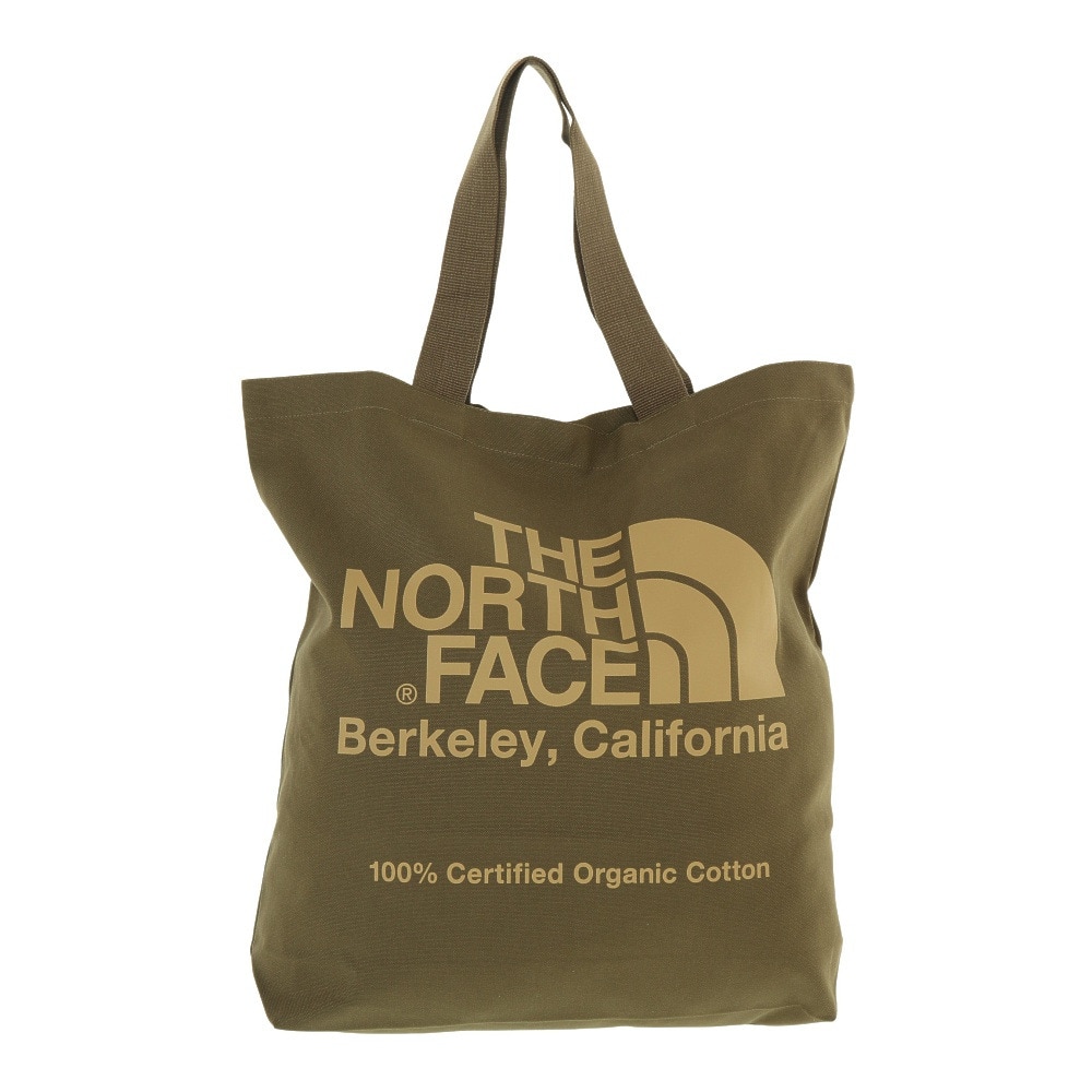 ザ・ノース・フェイス（THE NORTH FACE）（メンズ、レディース）オーガニックコットントートバッグ NM82385 MM オリーブ