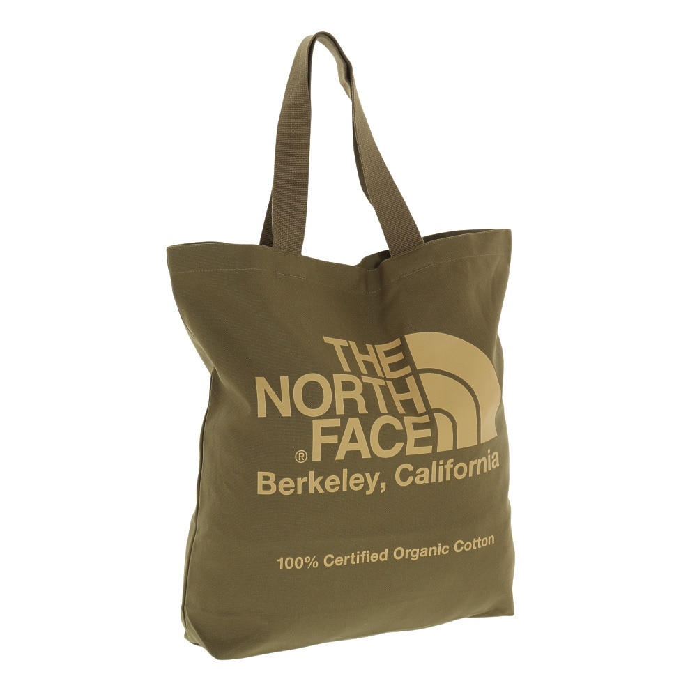 ザ・ノース・フェイス（THE NORTH FACE）（メンズ、レディース）オーガニックコットントートバッグ NM82385 MM オリーブ