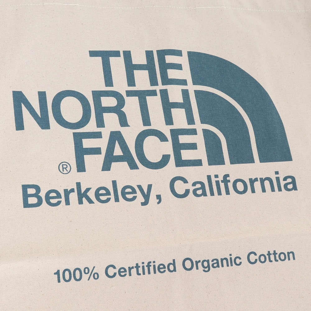 ザ・ノース・フェイス（THE NORTH FACE）（メンズ、レディース）オーガニックコットントートバッグ NM82385 NB マリーンブルー