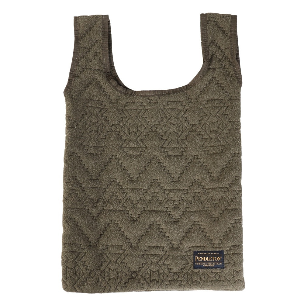 ペンドルトン（PENDLETON）（メンズ、レディース、キッズ）トートバッグ フリース ショッパーバッグ PDT-000-243011 OLIVE