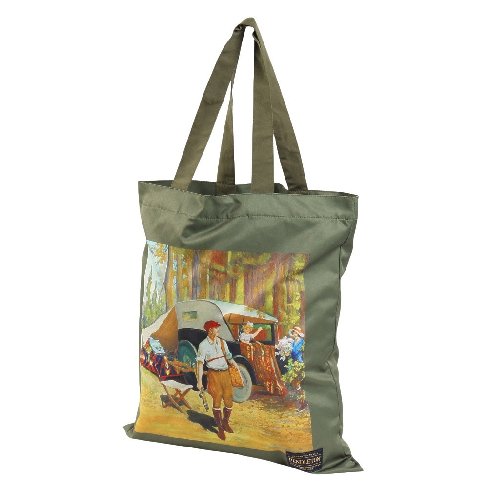 ペンドルトン（PENDLETON）（メンズ、レディース）ポリエステルプリント トートバッグ PDT-000-251036 KHK
