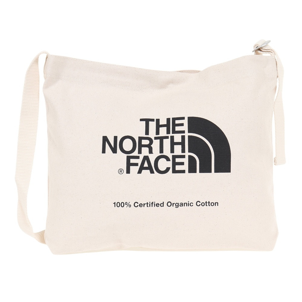 ザ・ノース・フェイス（THE NORTH FACE）（メンズ、レディース）トートバッグ オーガニックコットンミュゼット NM82387 NK ホワイト×ブラック