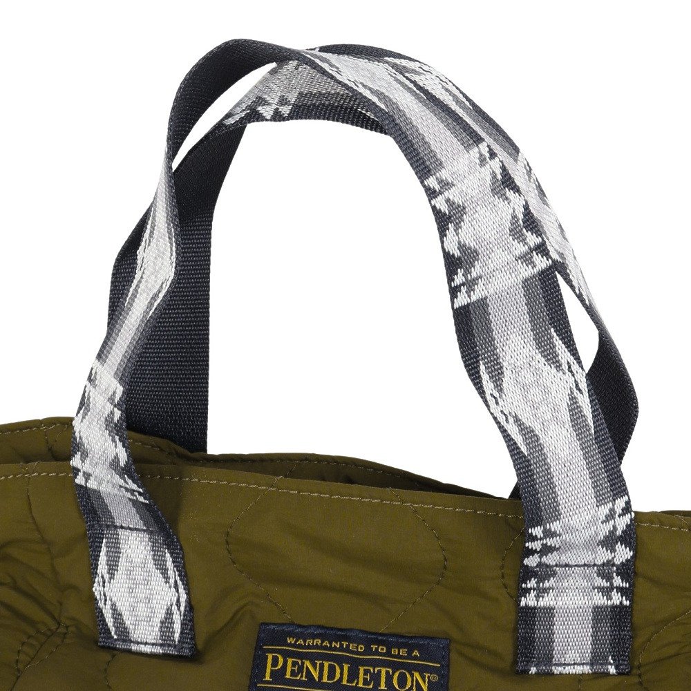 ペンドルトン（PENDLETON）（メンズ、レディース）キルティングトートバッグ PDT-000-253026 OLIVE