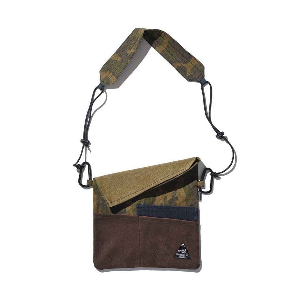  スタンダードサコッシュ OUT:DOOR GREEN CAMO サコッシュ BWSCODS1899