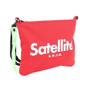 Satellite(メンズ、レディース)ショルダーバッグ ベーシック サコッシュ STBSRE3178 レッド