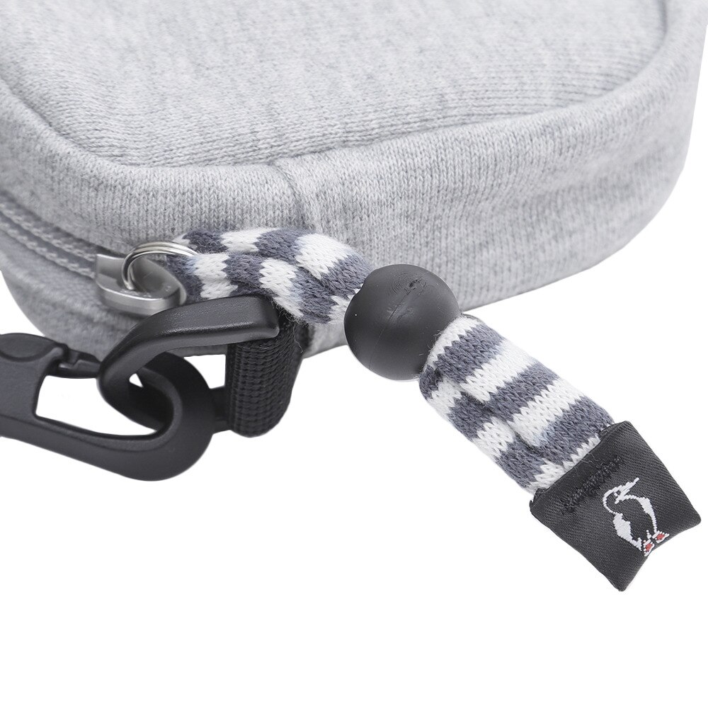 チャムス（CHUMS）（メンズ、レディース）ポーチ カタカナ ショルダーバック スウェット CH60-2624 H/Gray グレー 小物バッグ