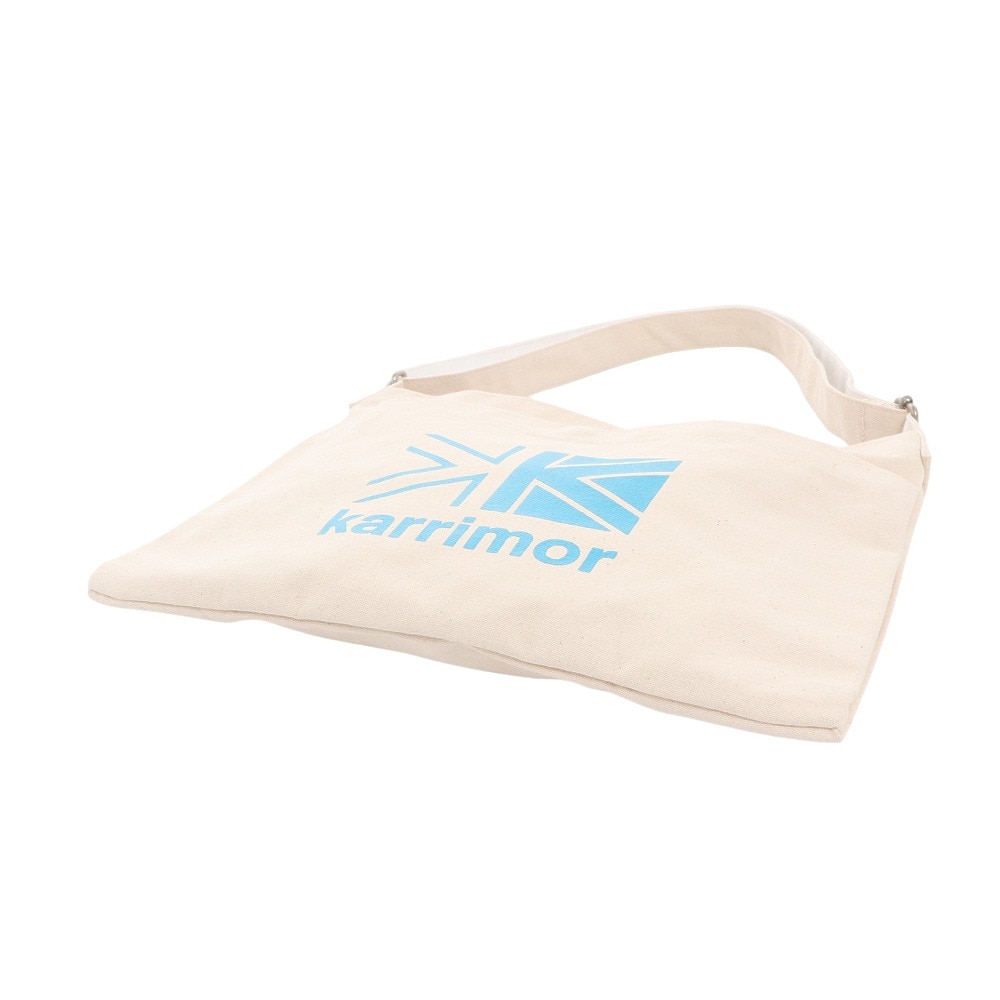 カリマー（karrimor）（メンズ、レディース）コットン ショルダーバッグ 8L SU-GSBJ-1103-07-K.Blue Logo ブルー W36×H26