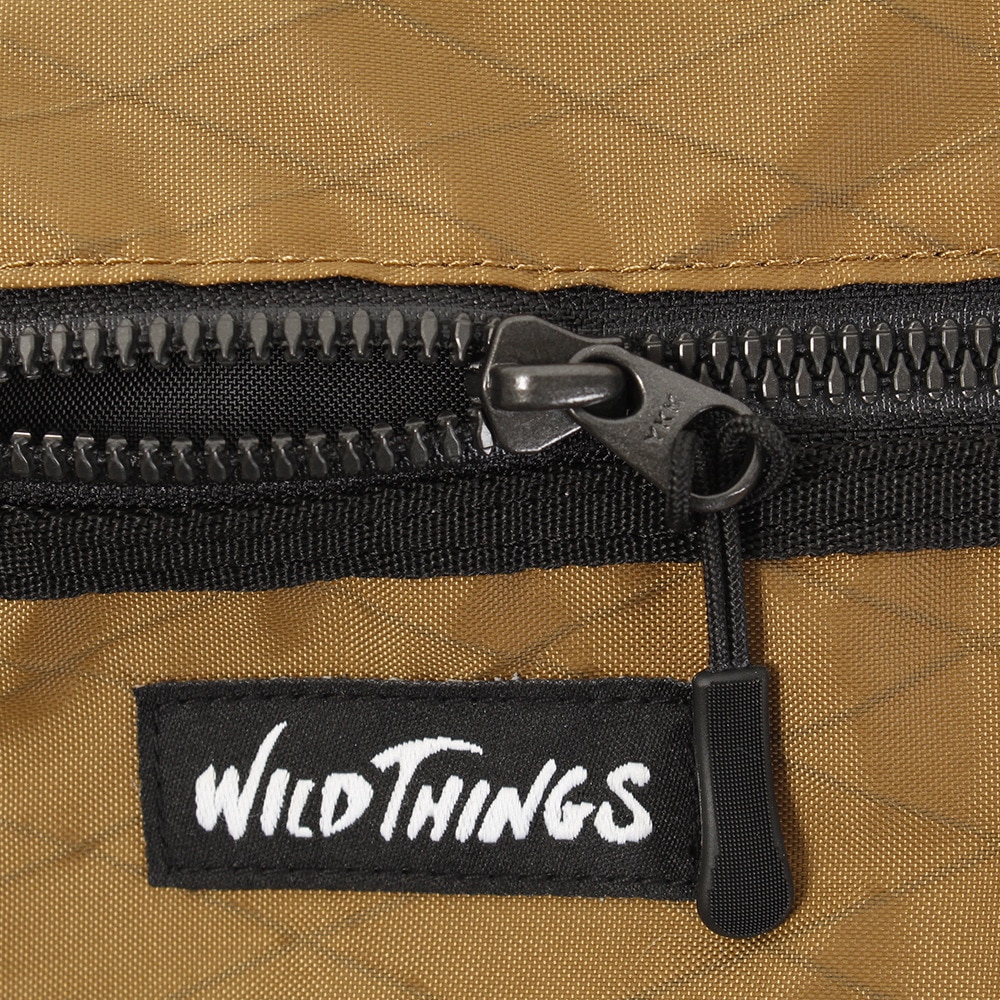 ワイルドシングス（WILD THINGS）（メンズ、レディース）貴重品 薬 携帯入れに便利 軽量 ウエスト ポーチ バッグ WT-380-0175 07 W24×H15×D6 防災