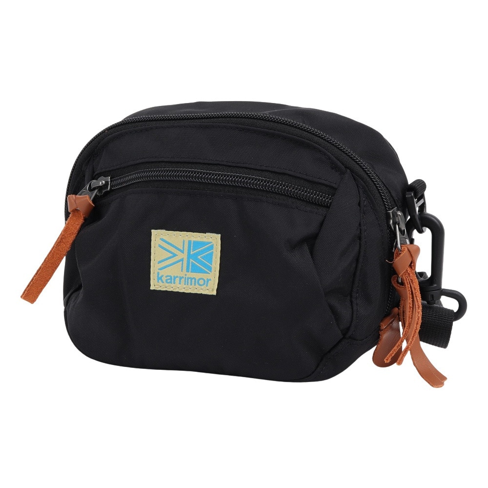 カリマー（karrimor）（メンズ、レディース）ショルダーポーチ 1.2L バッグ ポーチ VT 501116-9000 ブラック H13×W17×D6.5