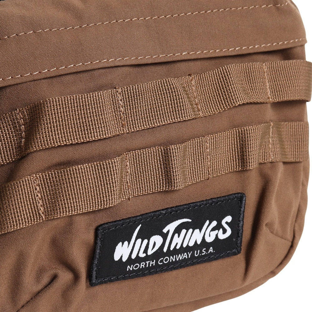 ワイルドシングス（WILD THINGS）（メンズ、レディース）ショルダーバッグ WT-380-3005BEG ベージュ W25×H17×D6