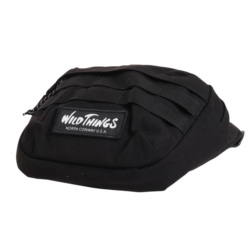 ワイルドシングス（WILD THINGS）（メンズ、レディース）ショルダーバッグ WT-380-3005BLK ブラック W25×H17×D6