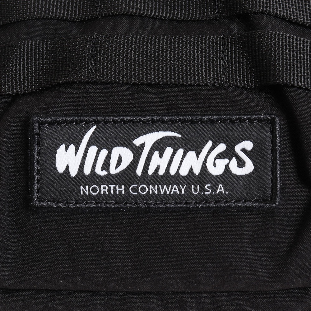 ワイルドシングス（WILD THINGS）（メンズ、レディース）ショルダーバッグ WT-380-3005BLK ブラック W25×H17×D6