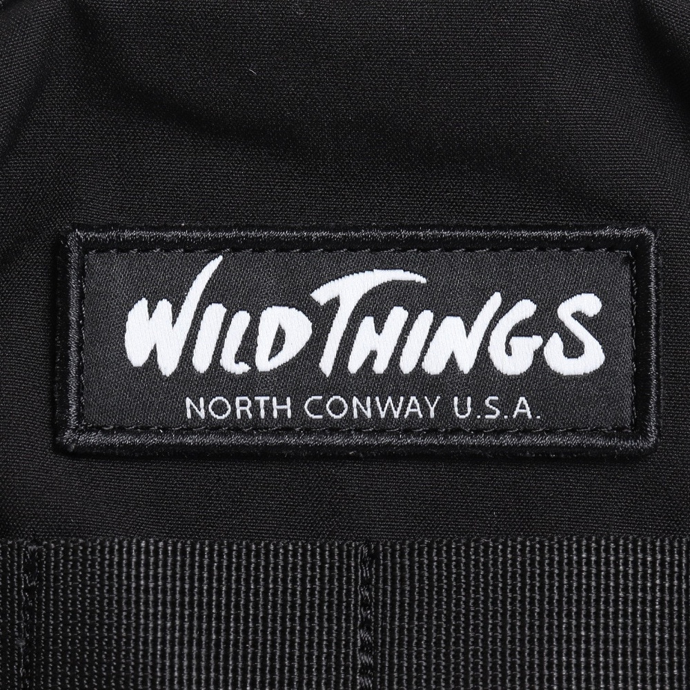 ワイルドシングス（WILD THINGS）（メンズ、レディース、キッズ）ポーチ ボディバッグ WT-380-3009BLK ブラック W18×D8×H32