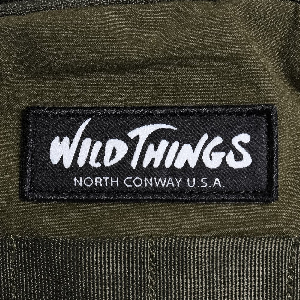 ワイルドシングス（WILD THINGS）（メンズ、レディース、キッズ）ポーチ ボディバッグ WT-380-3009OLV オリーブ W18×D8×H32