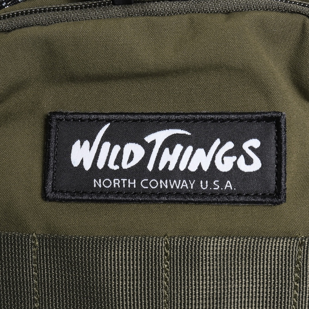ワイルドシングス（WILD THINGS）（メンズ、レディース、キッズ）ポーチ ボディバッグ WT-380-3009OLV オリーブ W18×D8×H32