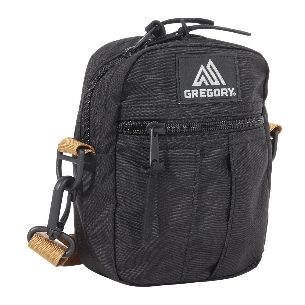 グレゴリー（GREGORY）（メンズ、レディース）ショルダーバッグ 2L クイックポケットM 654591051 ブラック 小物入れ W14.5×H19×D5.5