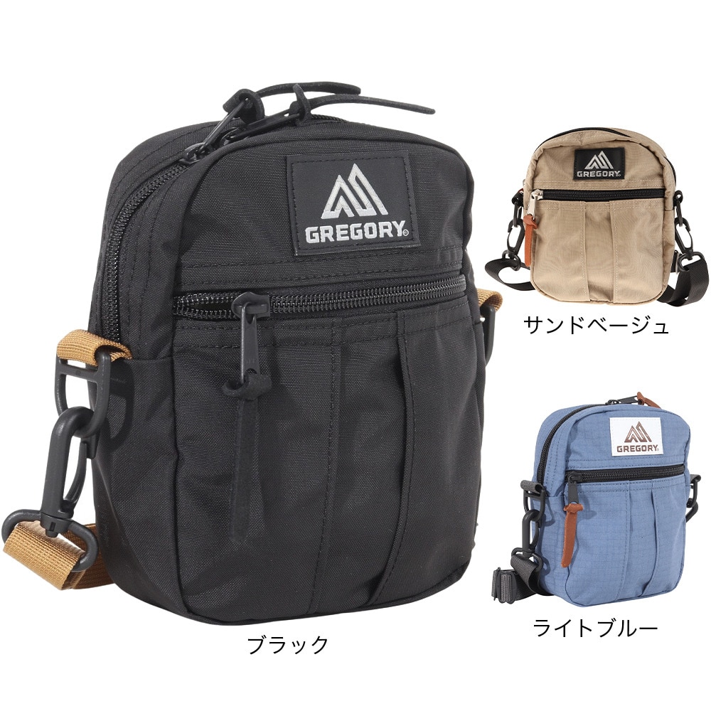 グレゴリー（GREGORY）（メンズ、レディース）ショルダーバッグ 2L クイックポケットM 65459A241 ライトブルー 小物入れ W14.5×H19×D5.5