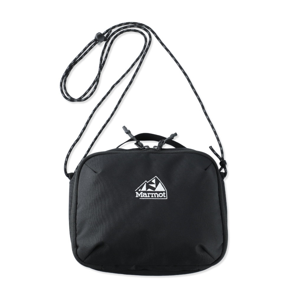 マーモット（Marmot）（メンズ、レディース）ポーチ バッグ クラシック ロゴ ミュゼット TSSUB408-BLK W21×H16