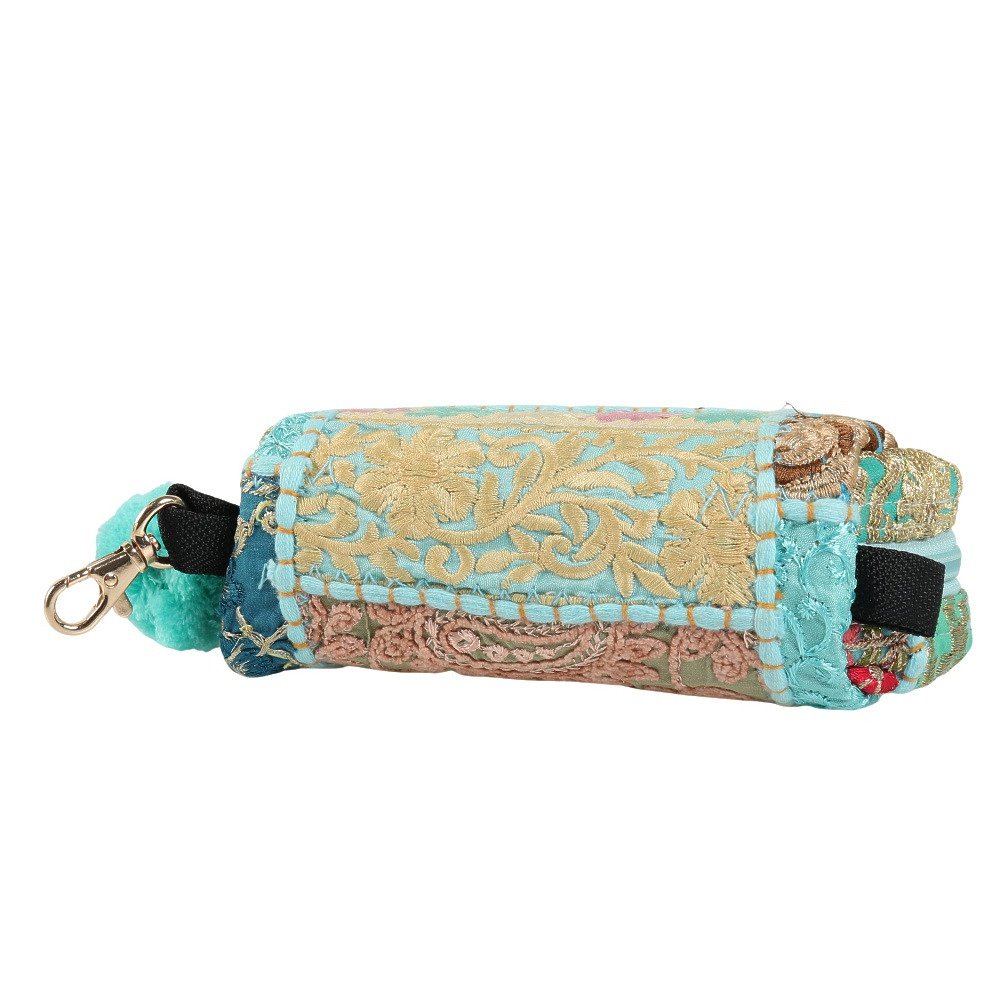 アミナ（amina）（レディース）ポーチ バッグ ザリカンバディアケース SALMON BLUE ASSORT
