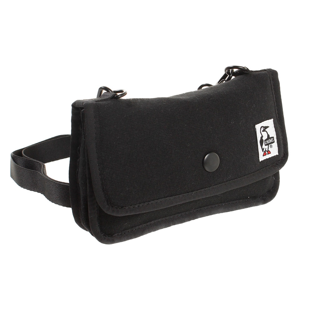  ポーチ ミニポーチショルダーバッグ スウェット CH60-2702 Black
