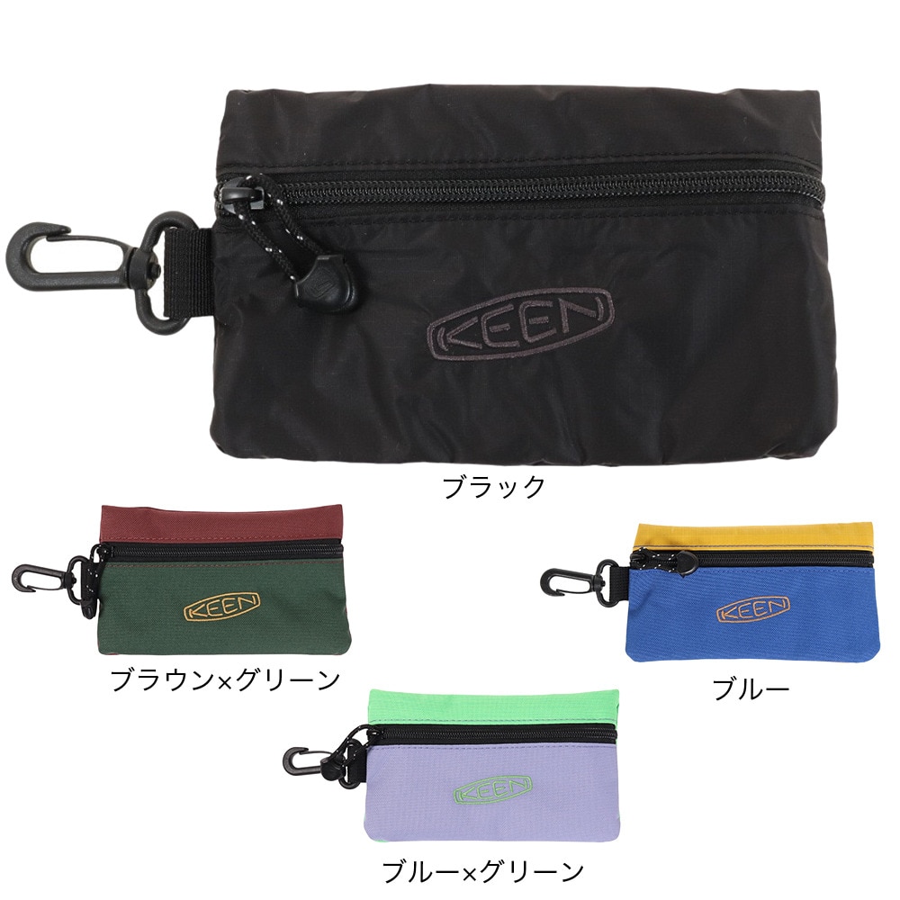 キーン（KEEN）（メンズ、レディース）カードケース ハーベスト マテリアル ロング カードホルダー 1025938 ブラック キーケース コインケース 