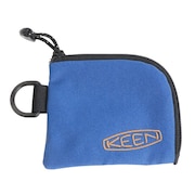 キーン（KEEN）（メンズ、レディース）ポーチ ハーベスト マテリアル コインケース 1027025 ブルー×イエロー カードケース キーケース 小物入れ