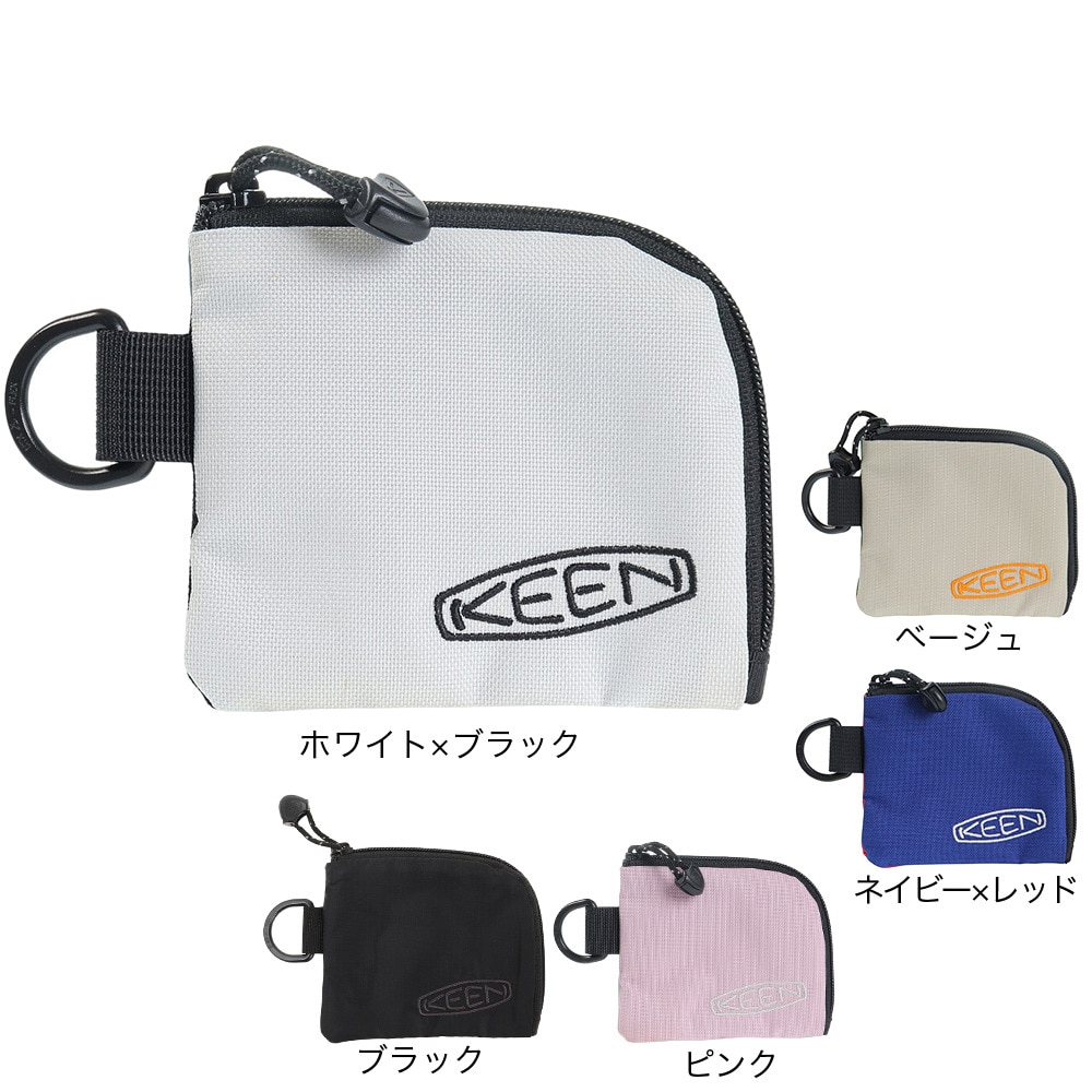 キーン（KEEN）（メンズ、レディース）ハーベスト マテリアル コインケース 1028187 ネイビー×レッド